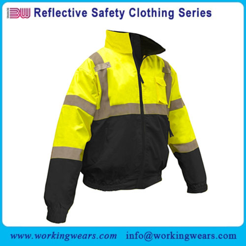 Hi vis bomber jacket - Work Wear, Heated Clothing, High Visibility Clothing