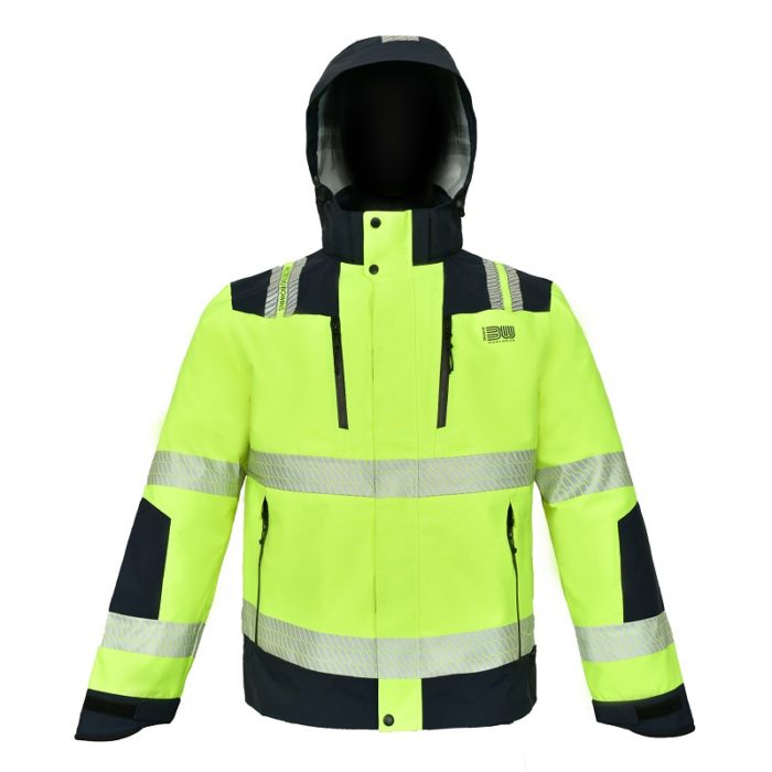 Waterproof Spring And Autumn Hi Vis Jacket